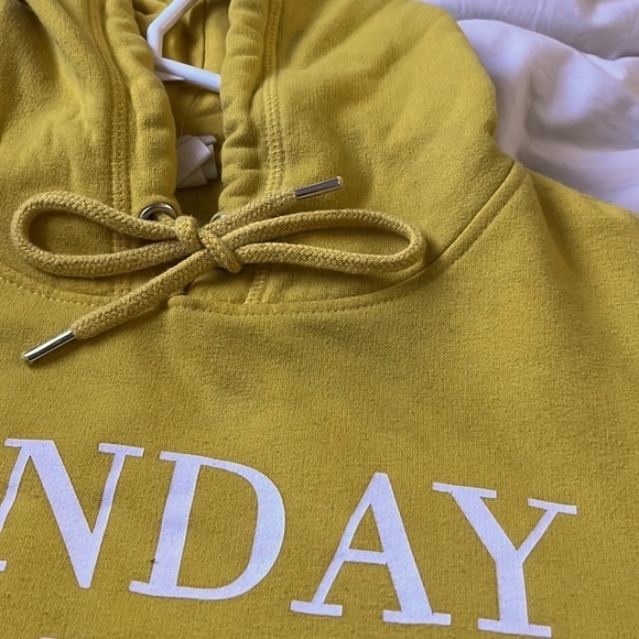 Mustard yellow 💛 Sunday hoodie - Picture 7 of 9